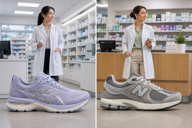 ASICS vs New Balance for Pharmacists