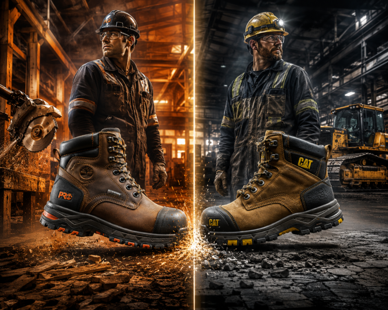 Timberland vs Caterpillar for Factory Workers